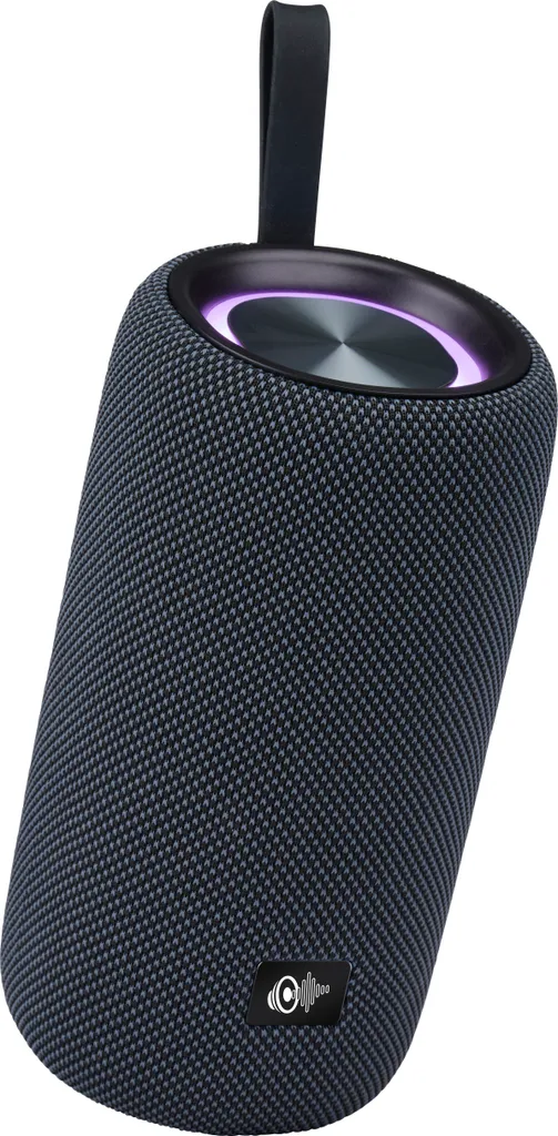 Enceinte Sans Fil Festive 16W avec Basses Renforcées et Effets Lumineux RGB