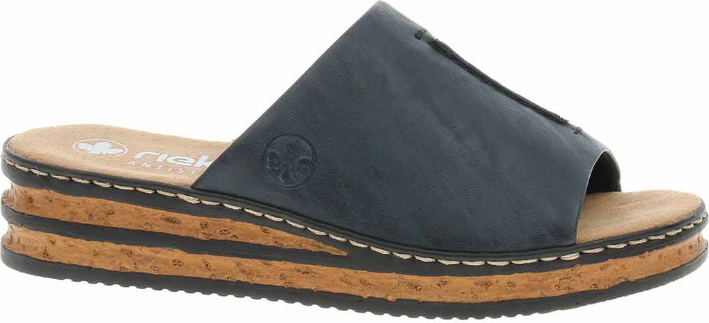 Pantoufles pour femmes Rieker 62905-14 blau 40 Image du produit 
