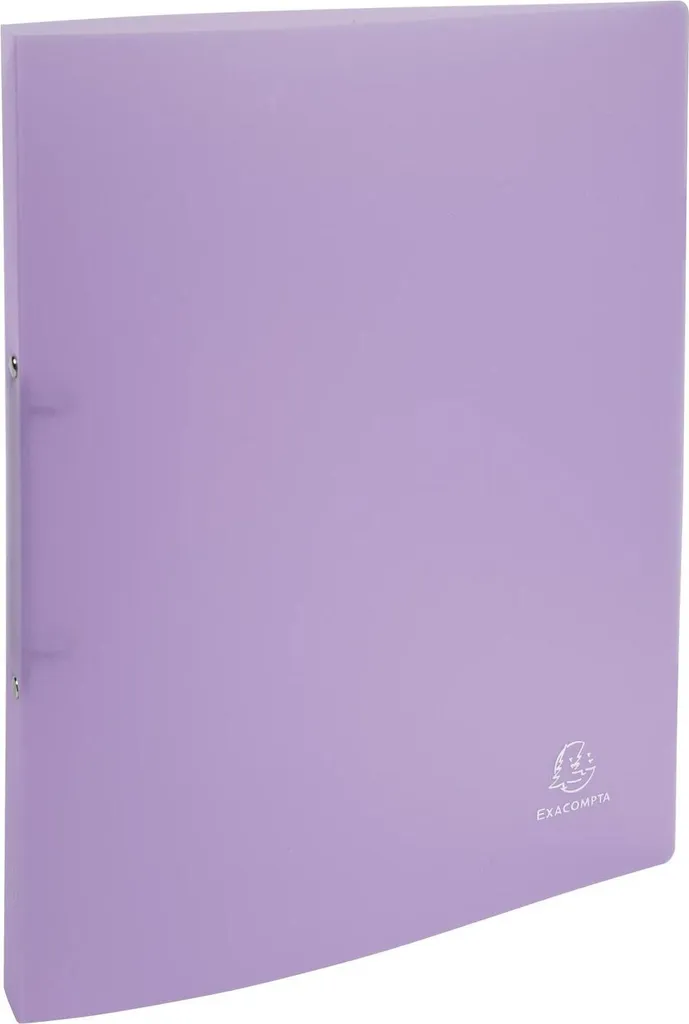 Exacompta 54975E Lot de 15 Classeurs 2 Anneaux 30mm Chromaline Mauve