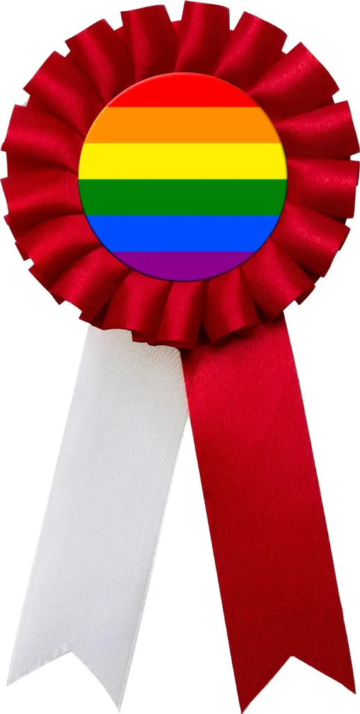 Adesivo LGBT Singolo per Cotillion - Dettaglio Inclusivo Minimal