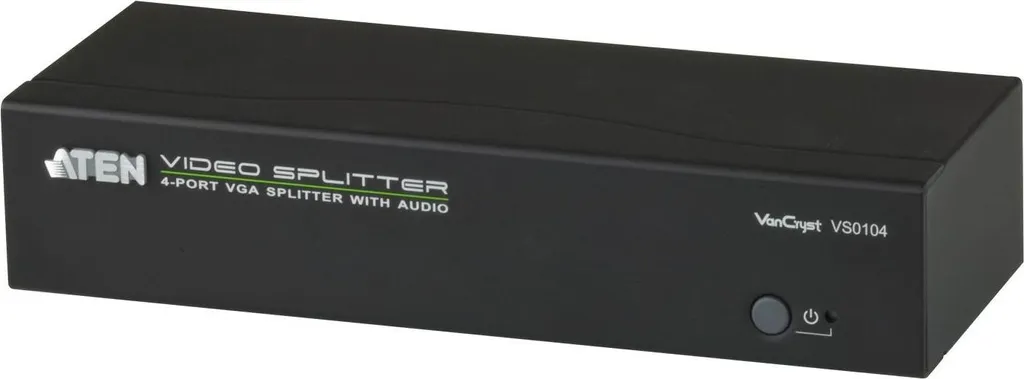 Aten VS0104 Répartiteur VGA Audio 4 Ports 450MHz pour Écrans Multiples