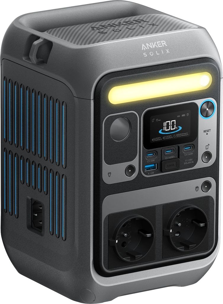 Anker SOLIX C300X AC/DC tragbare Powerstation 288Wh 300W Produktbild 