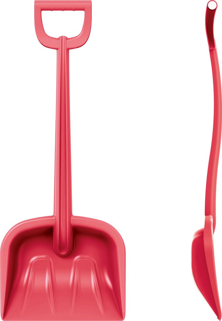 Dětská lopata na sníh KIDY červená