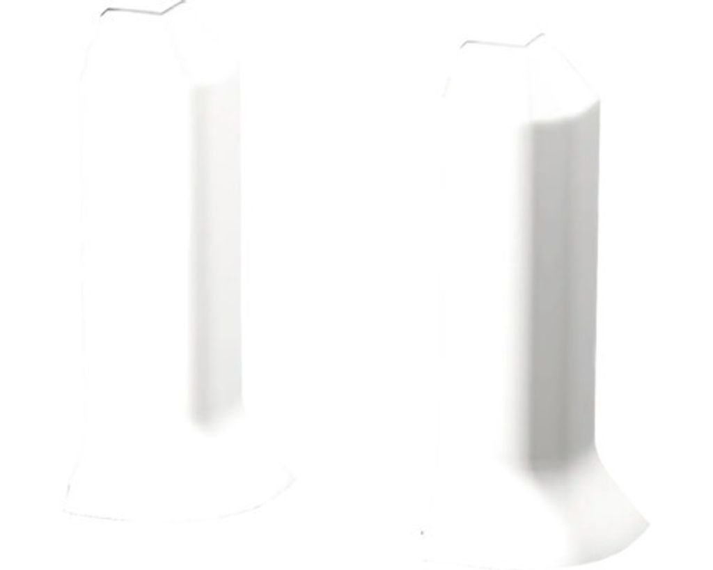 Prinz Außenecken für Hartschaum-Sockelleiste 60 mm weiß Produktbild 