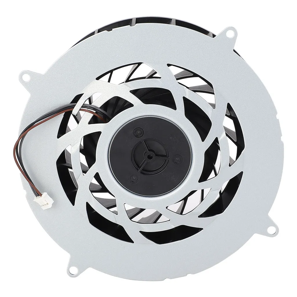 Ventola interna della CPU - Raffreddatore sostitutivo a 19 pale a 3 pin DC 12V per console di gioco Slim Disc e Digital Edition