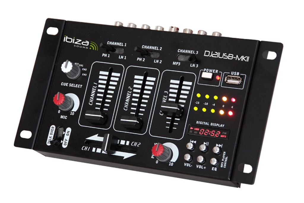 DJ21USB-MKII Console de mixage Ibiza Sound Image du produit 