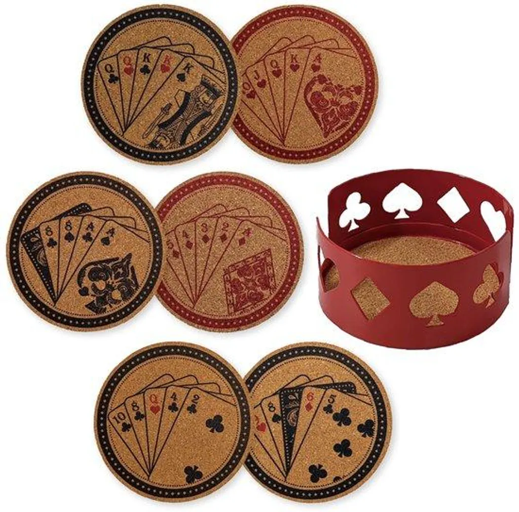 Lot de 6 rondelles amortissantes rouges avec petit creux central Ø25mm