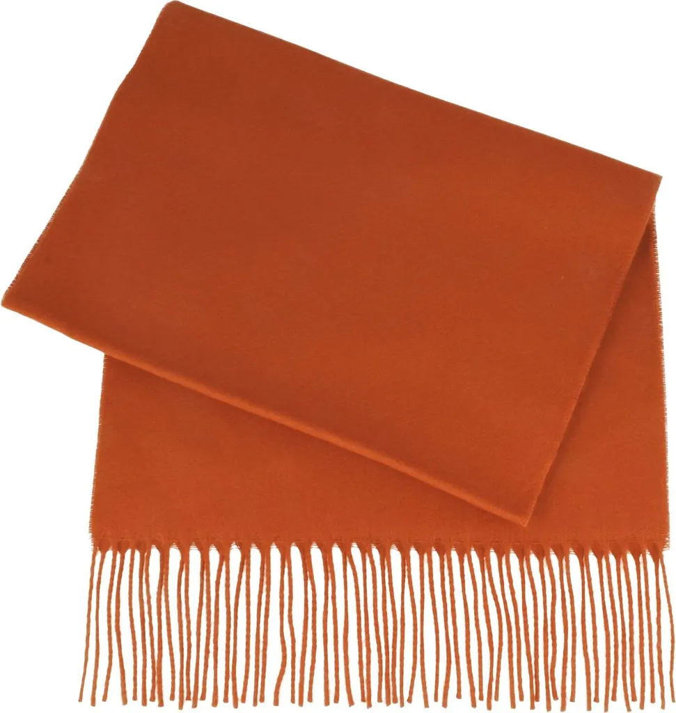 Sciarpa Hut-Breiter Cashmere con Frange | Morbida e Calda Subito