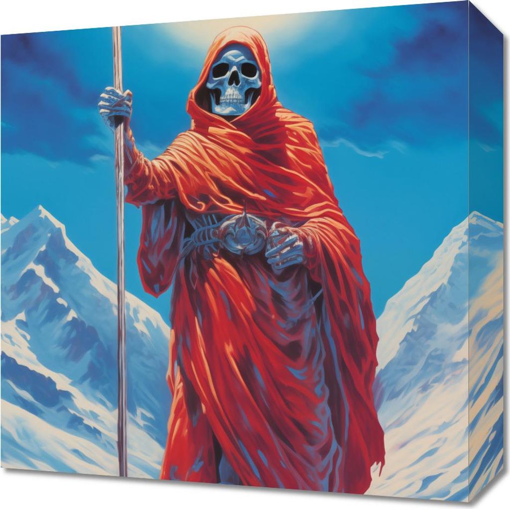 Bild 40x40cm Wächter des Bergmondes