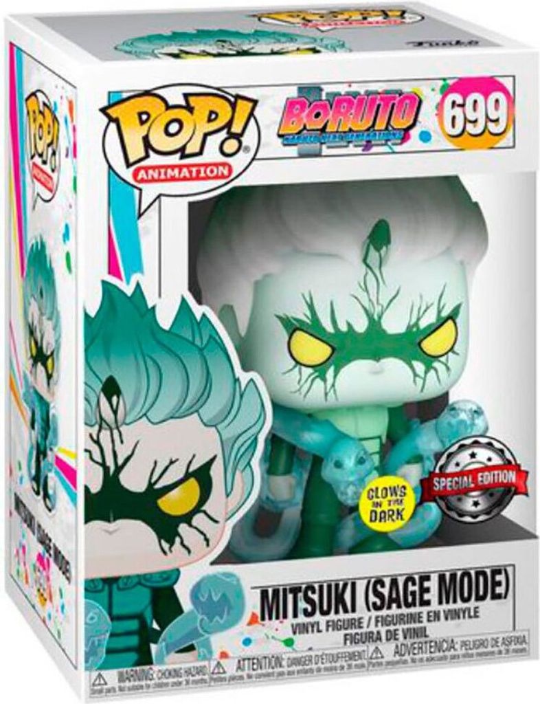 Figurine Funko POP Boruto 699 Mitsuki (sage mode) glow Image du produit 