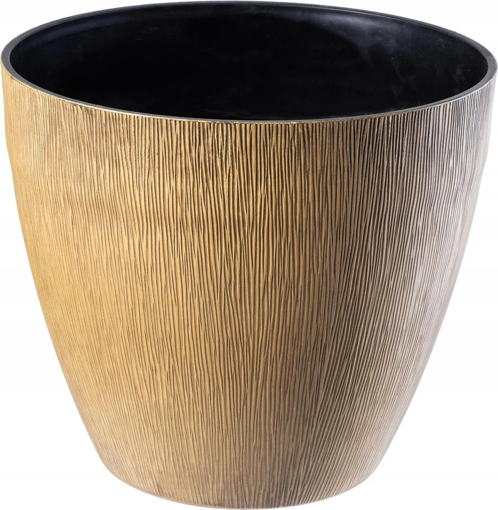 Petit pot de fleurs pour balcon et intérieur jaune clair - Plastique P1
