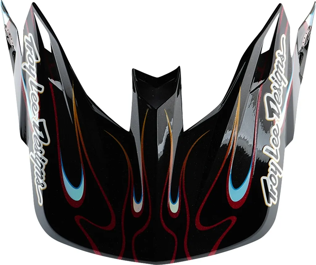 Visière de Casque SE5 Troy Lee Designs Carbone pour Pilotage MX