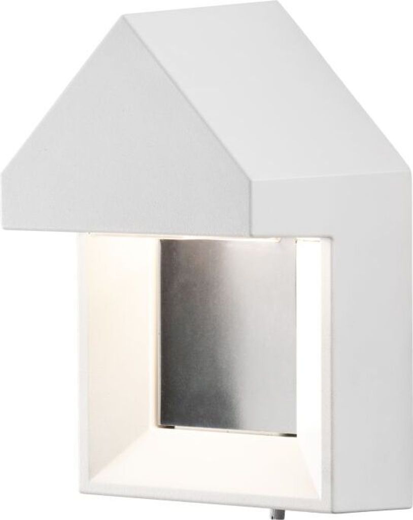 Konstsmide Cosenza High Power LED Wandleuchte - weiß lackiertes Aluminium; 7958-250