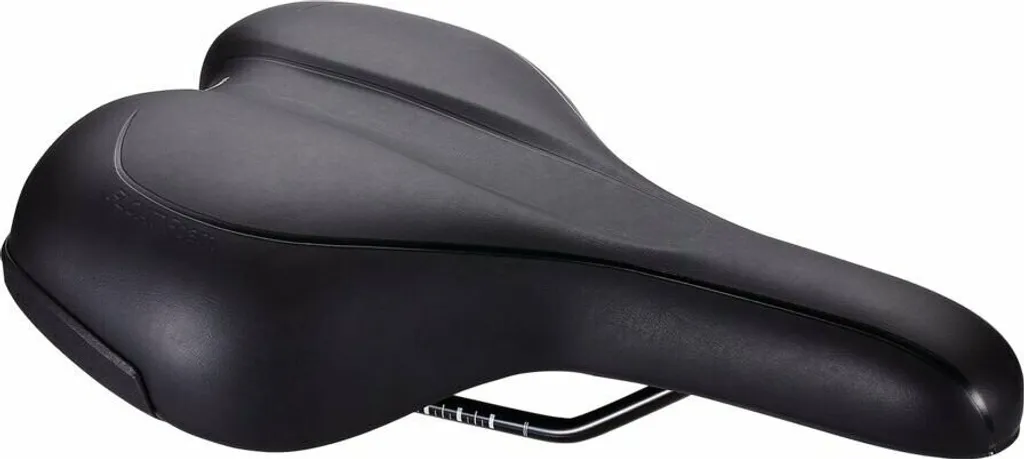 Selle VTT BBB MeanderActive 185 mm Noire - Confort et Performance Active