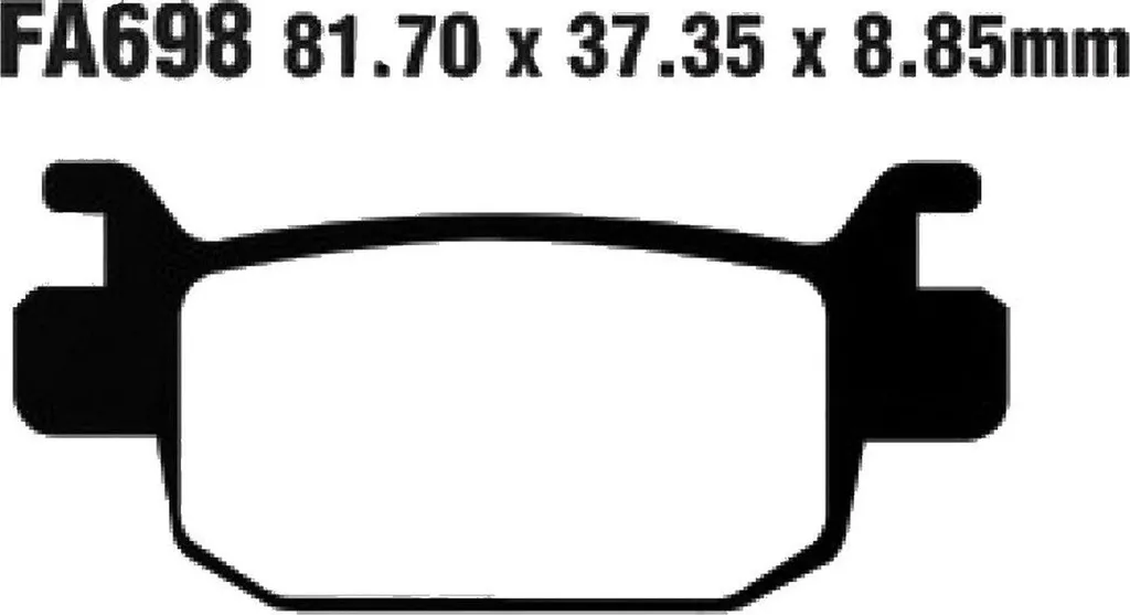 Plaquettes de frein Benelli BN 302 ABS 2017-2020 haute friction Pamoto