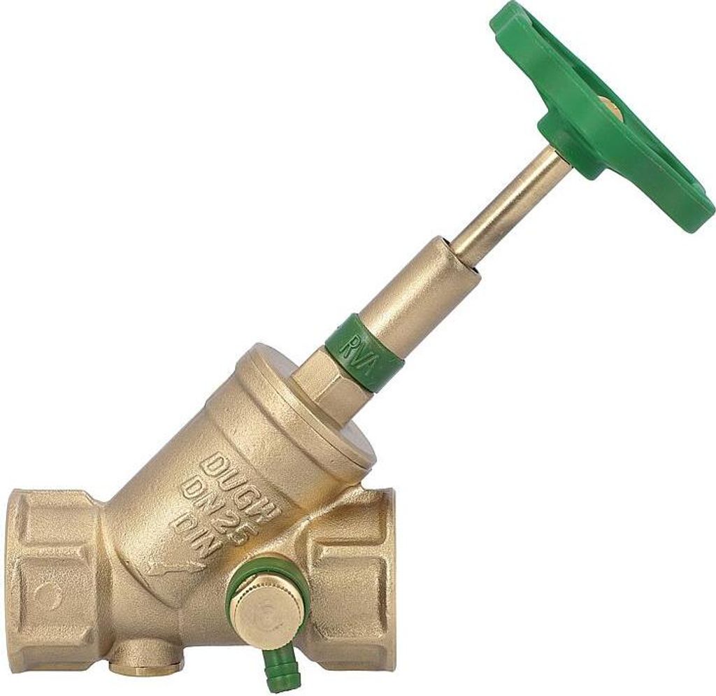 Schlösser Schrägsitzventil KFR Absperrventil Oberteil steigende Spindel DVGW : KFR Ventil mit Entleerung 1 1/4''