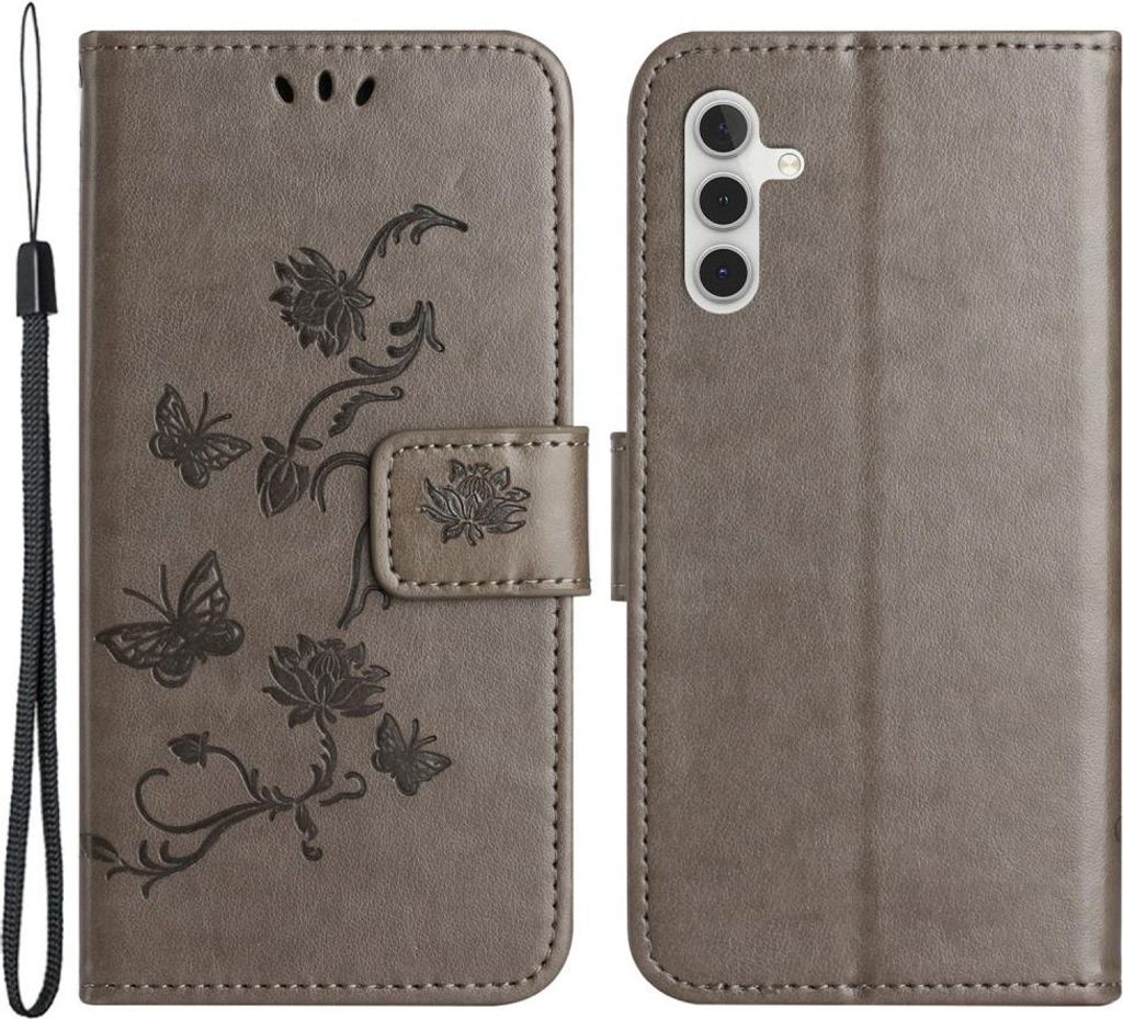 Samsung Galaxy A15 Hülle - Coverup Blumen & Schmetterlinge Produktbild 