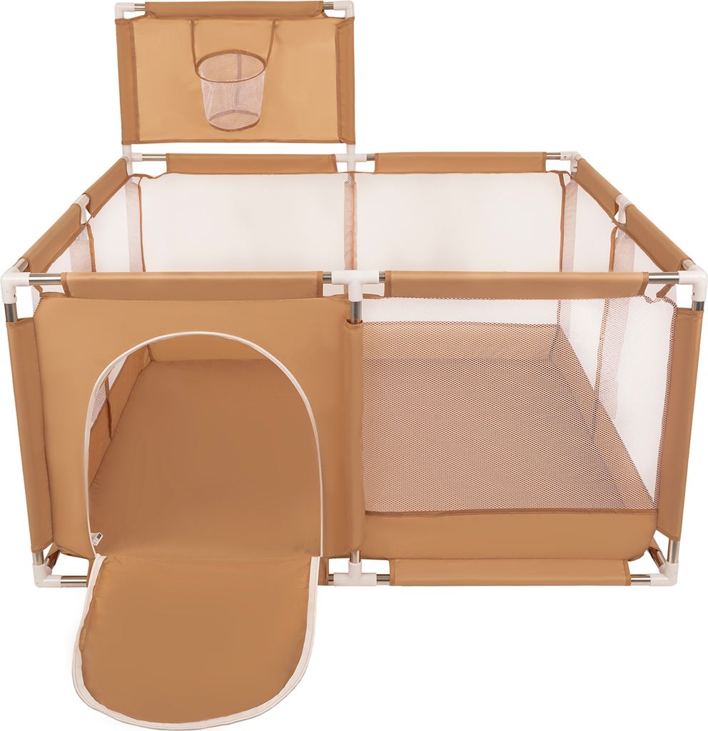 Selonis Laufstall Mit Korb 400 Bälle ∅6cm Spielplatz Mit Bunten Bällen Laufgitter Für Babys Und Kinder