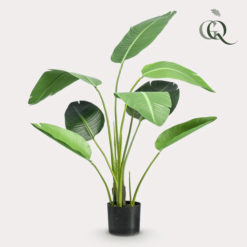Strelitzia Nicolai Artificielle 120cm Green boutiQ - Plante Haut de Gamme