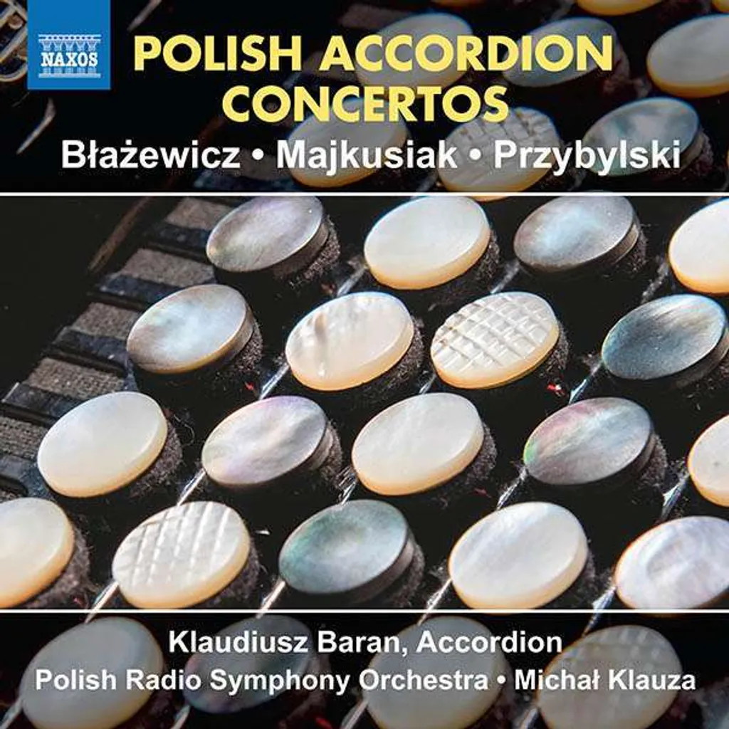 Concertos polonais pour accordéon, partitions lisibles à plat