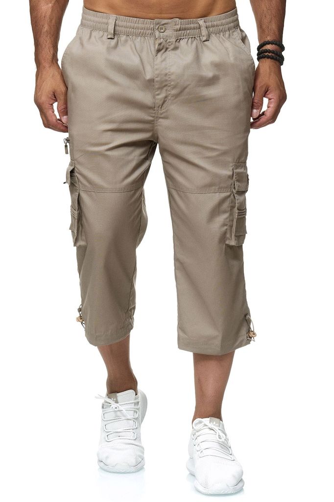 3 quarter cargo pants mens