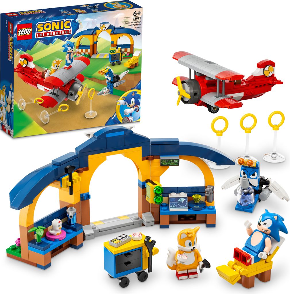 76991 Sonic the Hedgehog Sonic Tails? Samolot Tornado z Zdjęcie produktu 