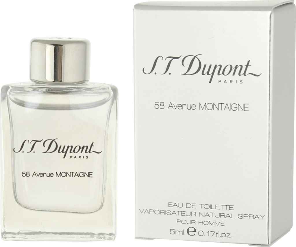 S.T. Dupont 58 Avenue Montaigne Pour Homme EDT MINI 5 ml M Immagine del prodotto 