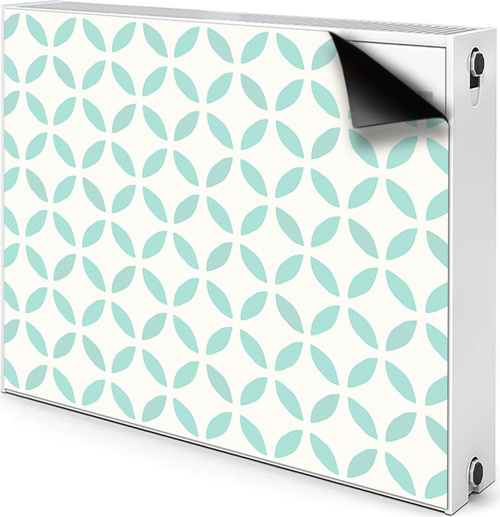 Magnet Heizkörper-Abdeckung Verkleidung Abdeckung Heizkörperabdeckung 90x60 cm - Symmetrisches Muster