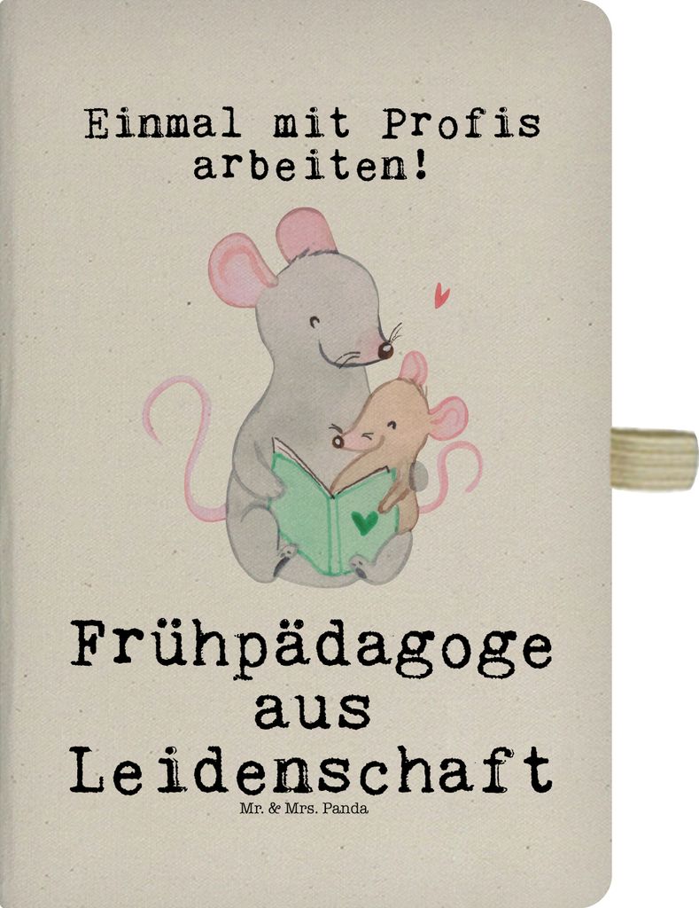 Mr. & Mrs. Panda Adressbuch Frühpädagoge Leidenschaft - Produktbild 