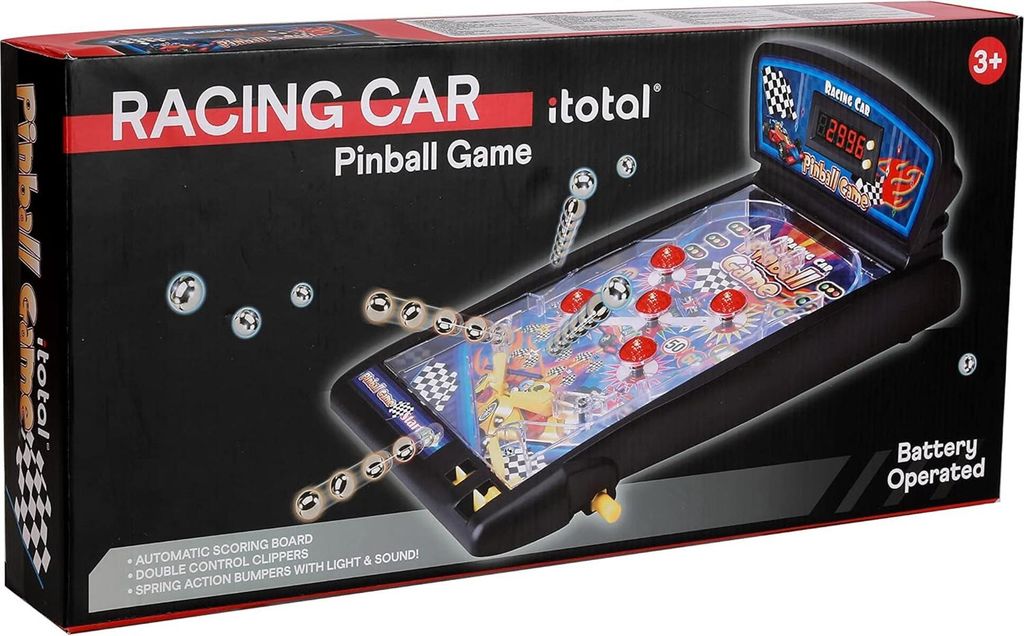 I-TOTAL® Pinball Space Galaxy Game Flipper Weltraum Produktbild 