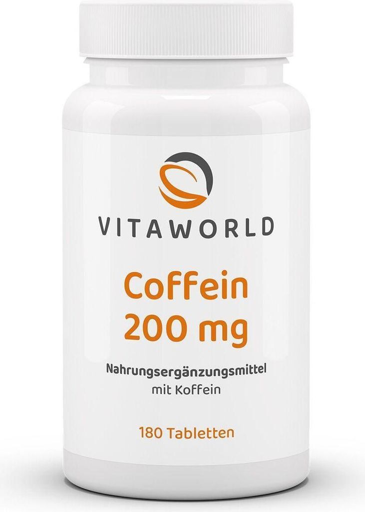 Coffein 200 mg, 180 St. Tabletten Produktbild 