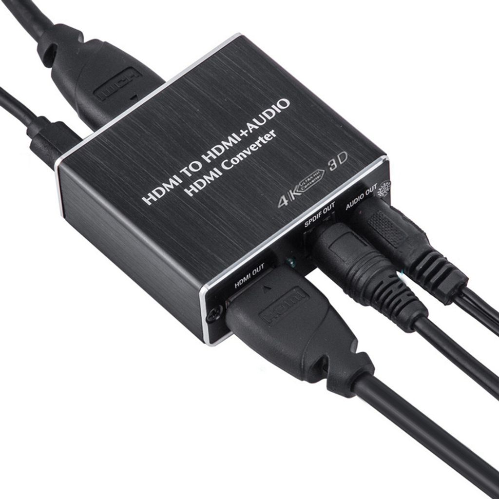 HDMI-Audio-Splitter, HD-Signalkonverter, 4K-3D-HD-Qualität, Produktbild 7