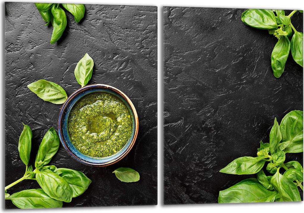 Glasschutzplatte für den Herd 2x40x52 Basil