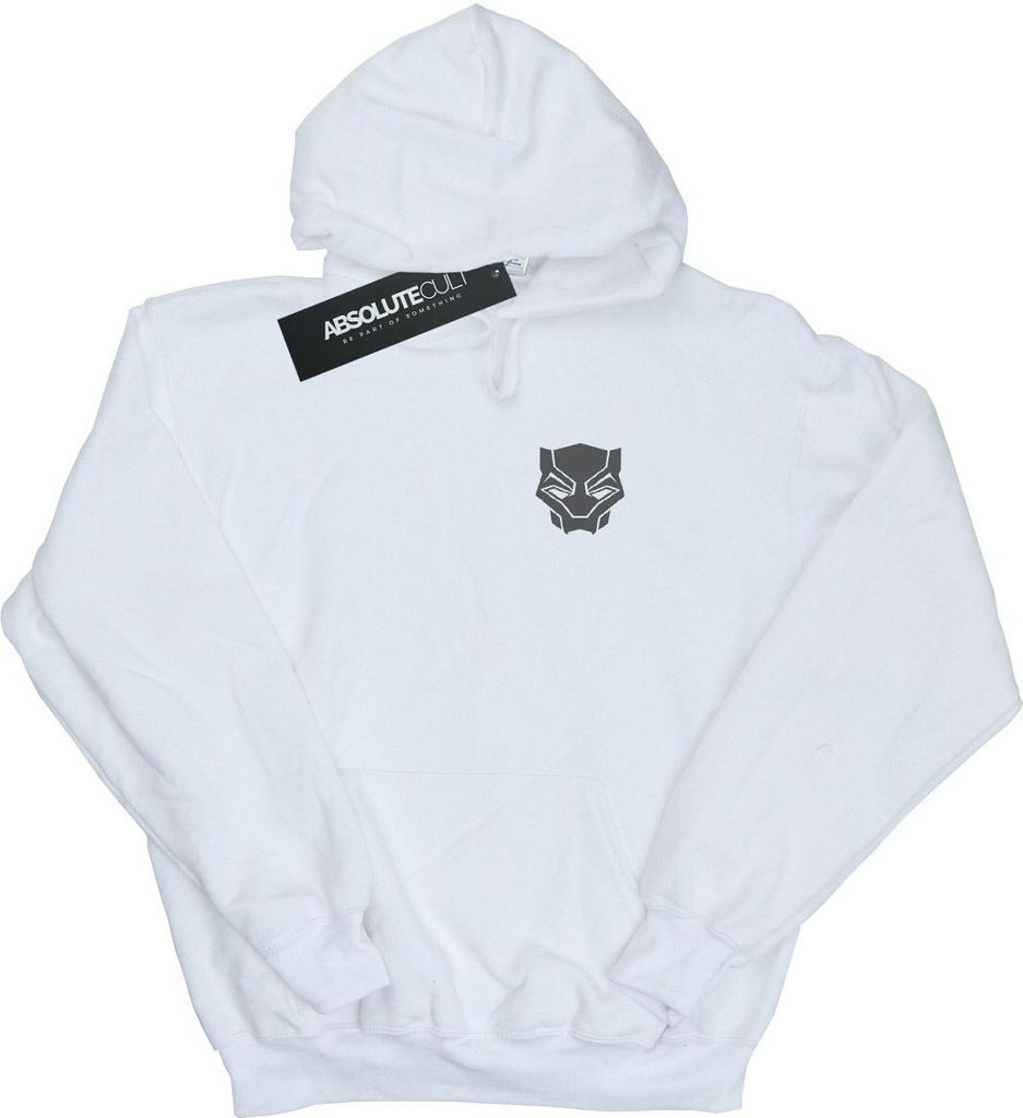 Marvel - "Black On Black" Kapuzenpullover für Jungen BI3799 (128) (Weiß)
