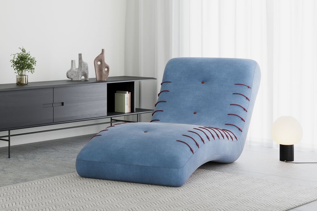 Elegante und Bequeme Chaiselongue für Ihr Wohnzimmer, Liege, Chaiselongue aus Samstoff- Hochwertige Materialien, Modernes Design und Ultimativer K...