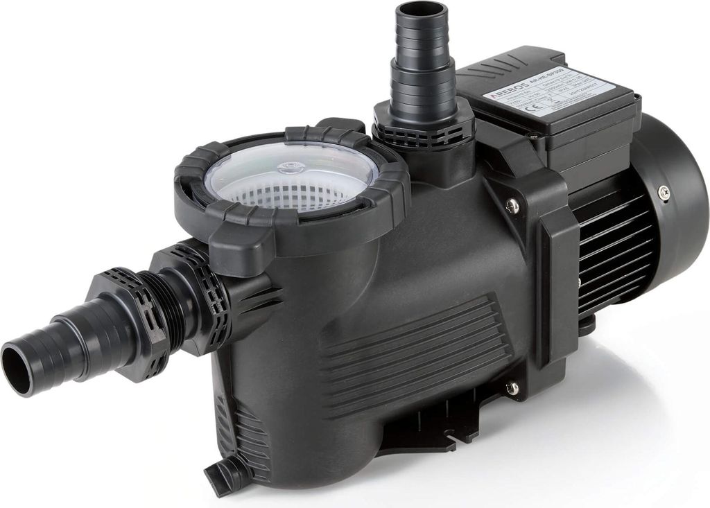 „AREBOS Schwimmbadpumpe 800 W | Filterpumpe 19.000 l/h für Sandfilteranlage