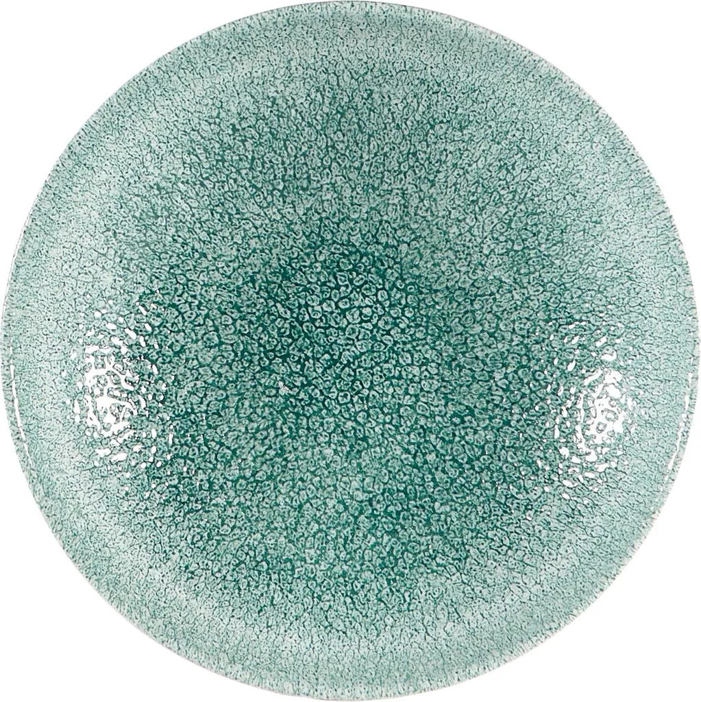 Assiette creuse Raku Jade Green 248mm Churchill ultra résistante coup