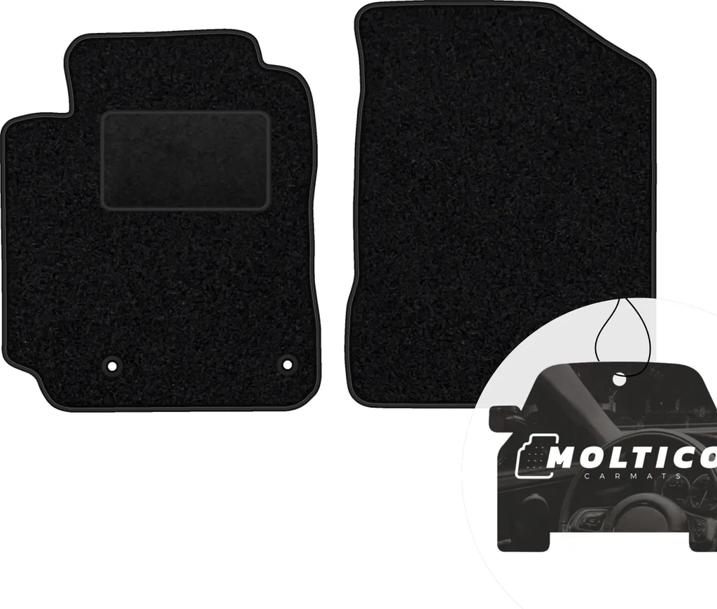 Tappetini Anteriori su Misura Toyota Yaris I 1999-2005 | Qualità Velours