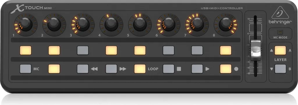 Mixez plus Vite avec le Behringer X-TOUCH MINI Contrôleur MIDI USB