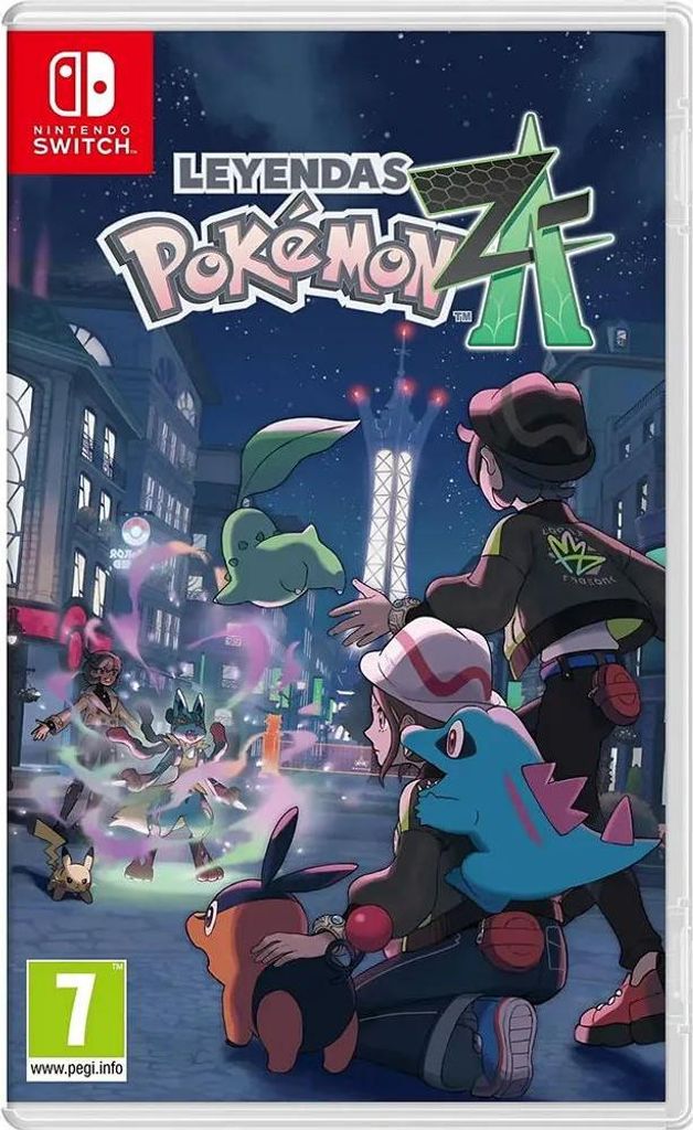 Nintendo Games Pokemon Legends: Z-a Durchsichtig PAL Produktbild 