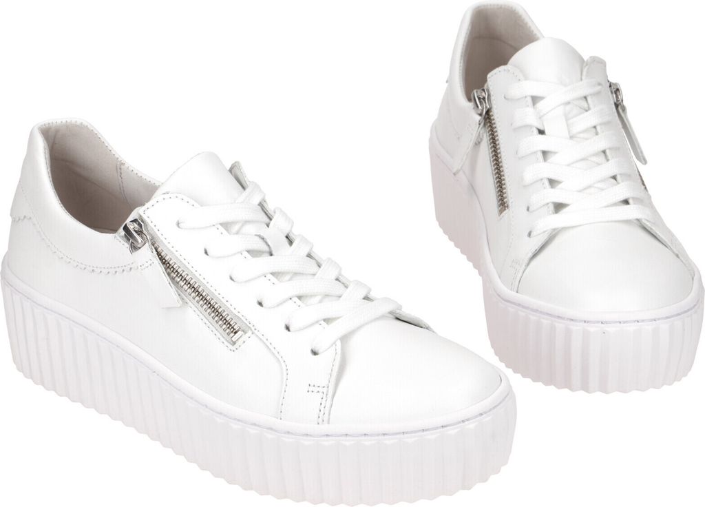 Gabor Plateau Schnürschuhe Damen 31373538333538 Weiß 39 EU Produktbild 5