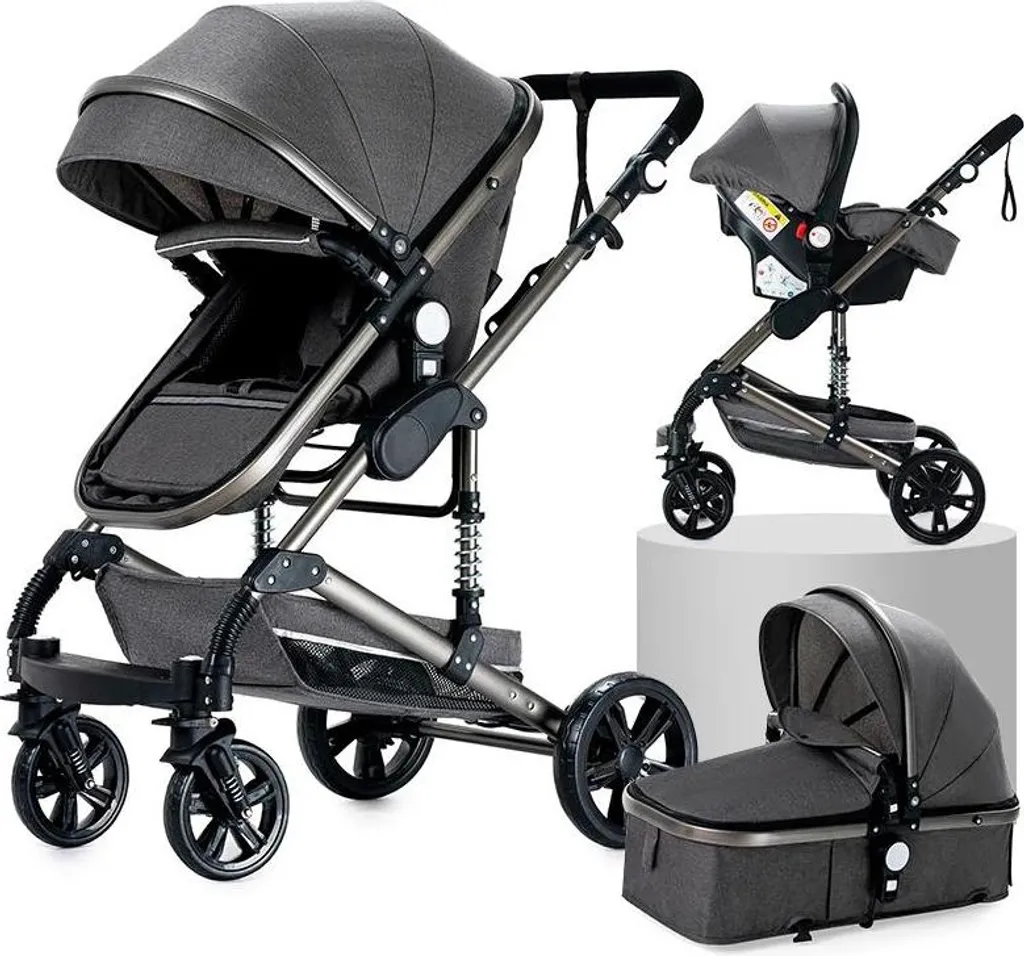 Poussette XR002-GRAU : fini l'encombrement grâce à ce modèle ultra léger