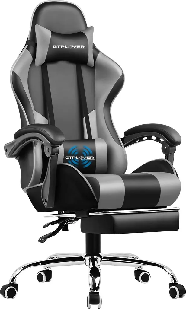 Poltrona Gaming Massaggiante GTPLAYER: Comfort e Postura Corretta