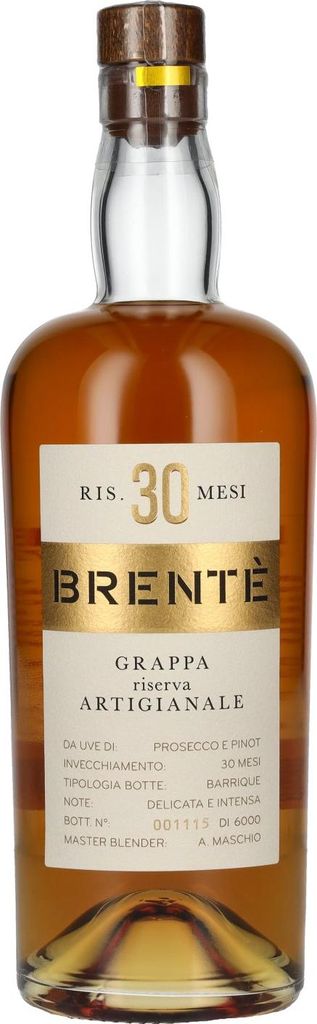 Maschio Beniamino 30 Mesi BRENTÈ Grappa Riserva Artigianale Produktbild 