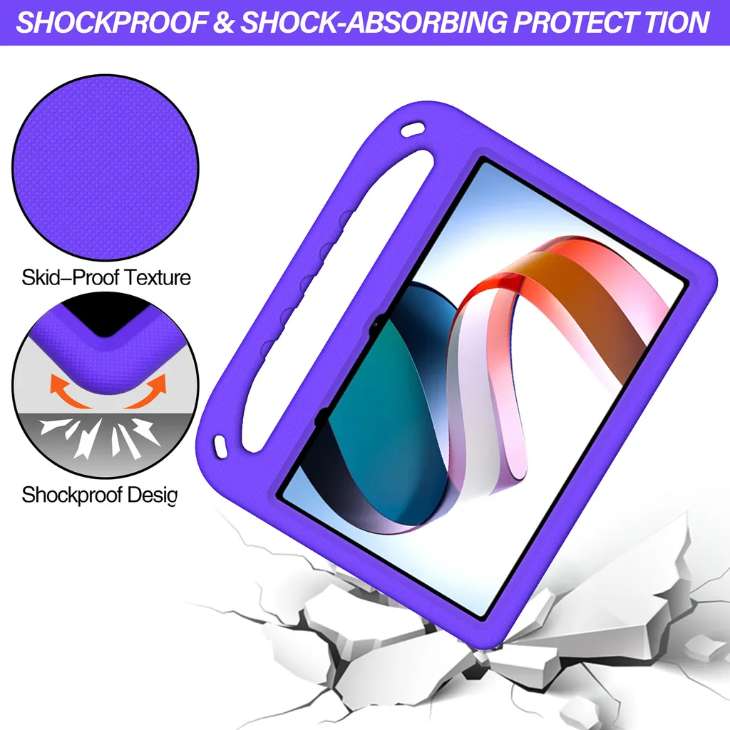 Custodia Viola Xiaomi Redmi Pad 10.61: Stile e Sicurezza Kids - 3