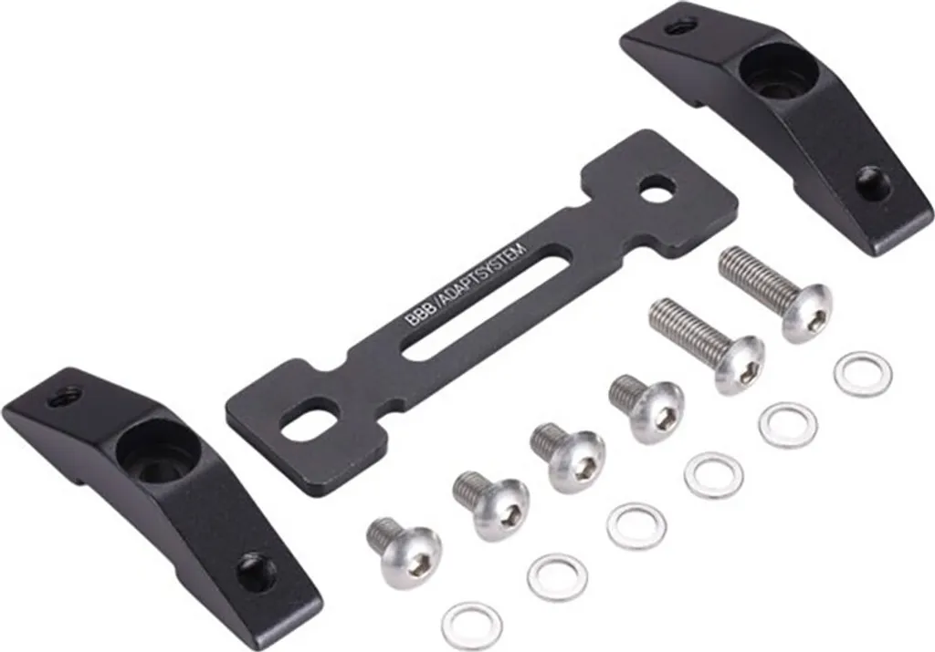 Bbb Dualmount noir Support de bidon ajustable fixation double robuste