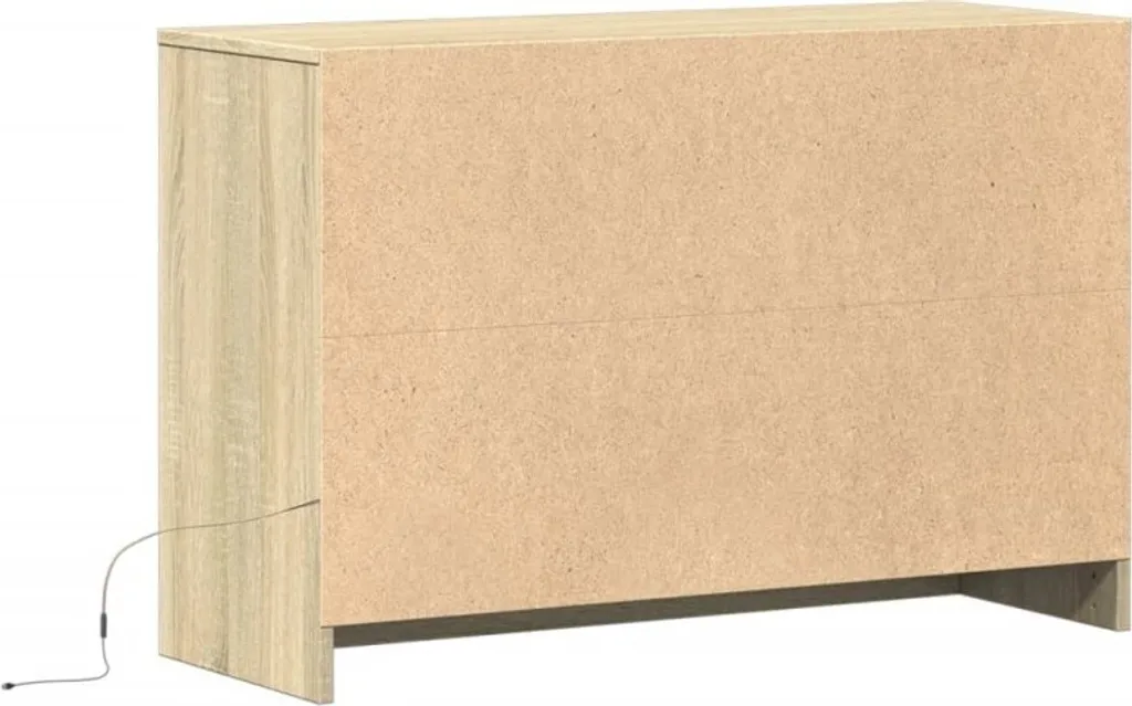Mobile Porta TV Rovere Sonoma LED 91x34x61 cm - Soggiorno Moderno - 9