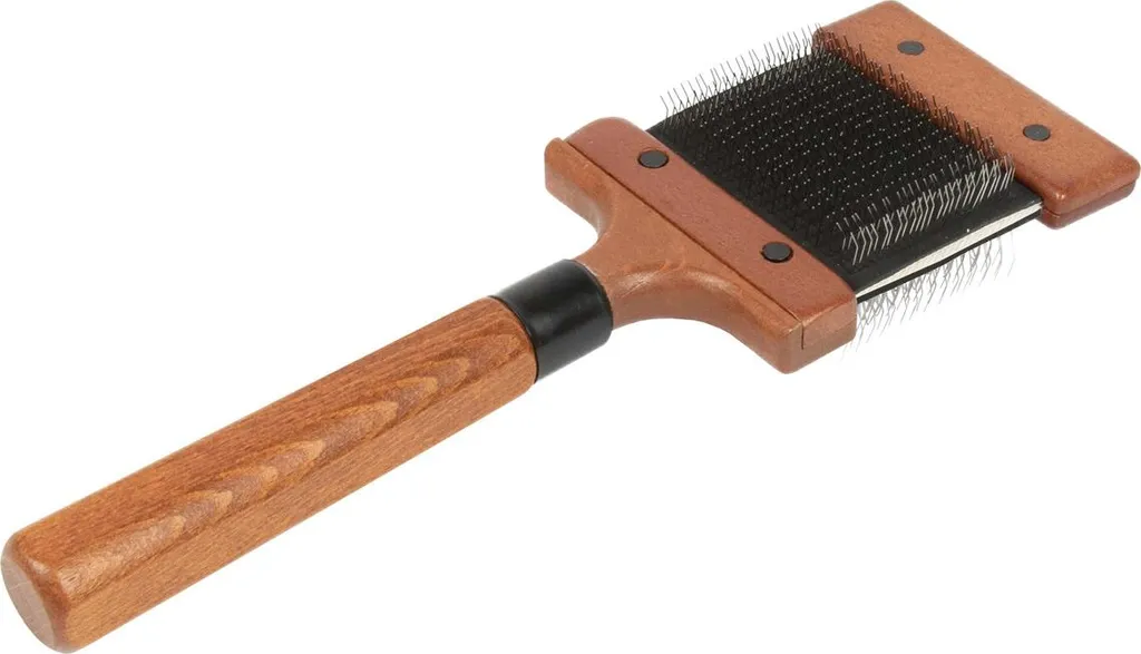 Brosse carde double pour chien et chat Europet Bernina Noir Marron