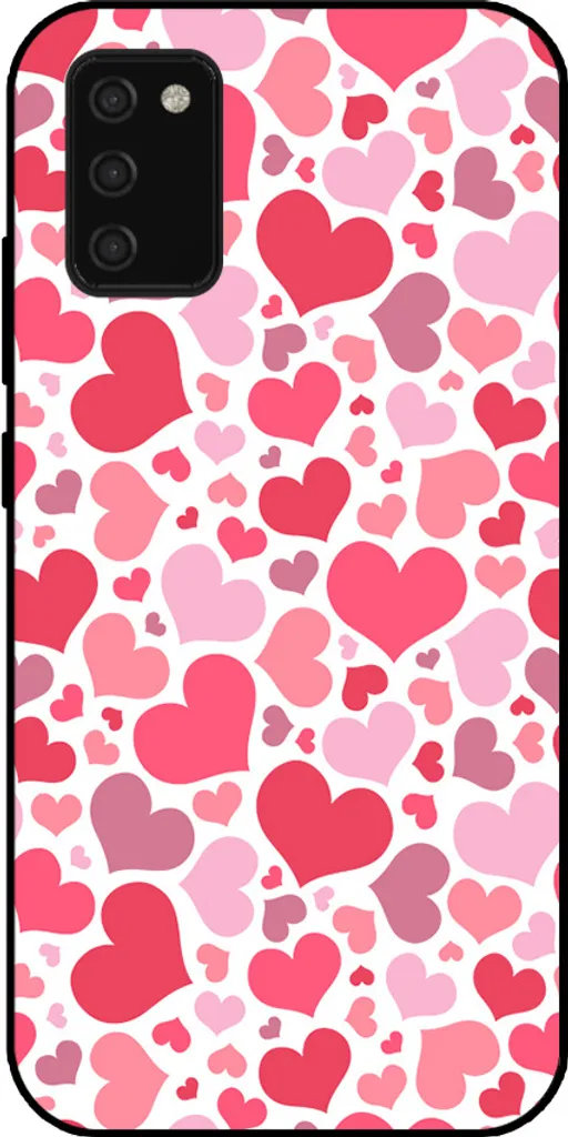 Custodia Samsung Galaxy A02s/A03s TPU con Cuori | Protezione Smartphonica