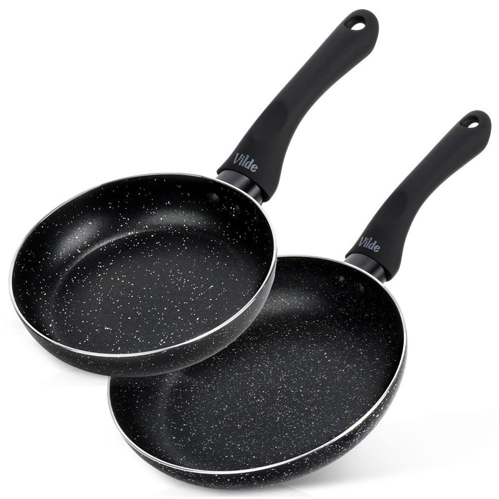 Vilde | Poêles 2 pcs - Ø 16/20 cm - Aluminium - Antiadhésif Image du produit 